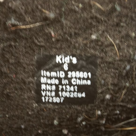 LL Bean Green Gray Suede Insulated Felt Lined Waterproof Boots Size 6 - Picture 9 of 11